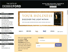 Tablet Screenshot of debbieford.com